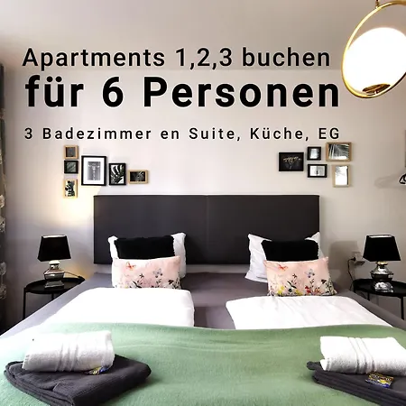 Apartamento Bohnapartments Am Anger - Zentrum - Vollausstattung - Wlan