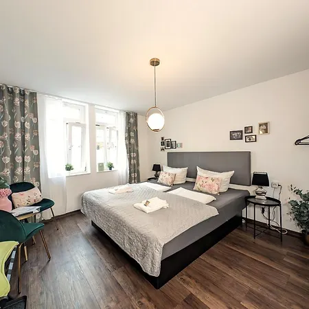 公寓 Bohnapartments Am Anger - Zentrum - Vollausstattung - Wlan 埃尔福特