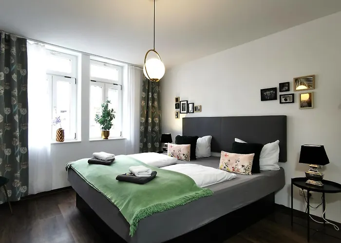 Bohnapartments Am Anger - Zentrum - Vollausstattung - Wlan إرفورت